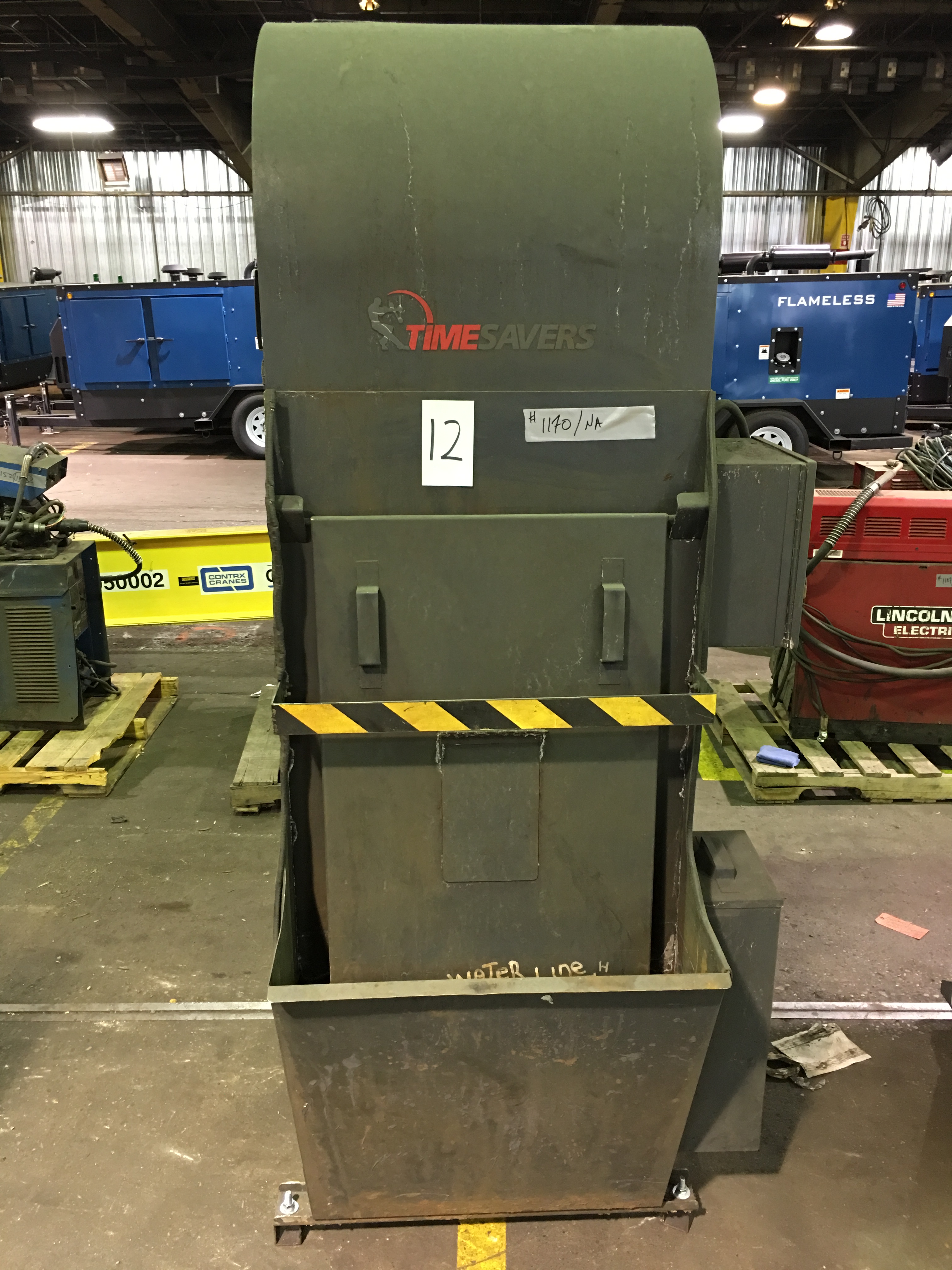 TimeSaver, WDC5, Wet Dust Collector, Manufacturing No. 18WDC504, S/N 32381