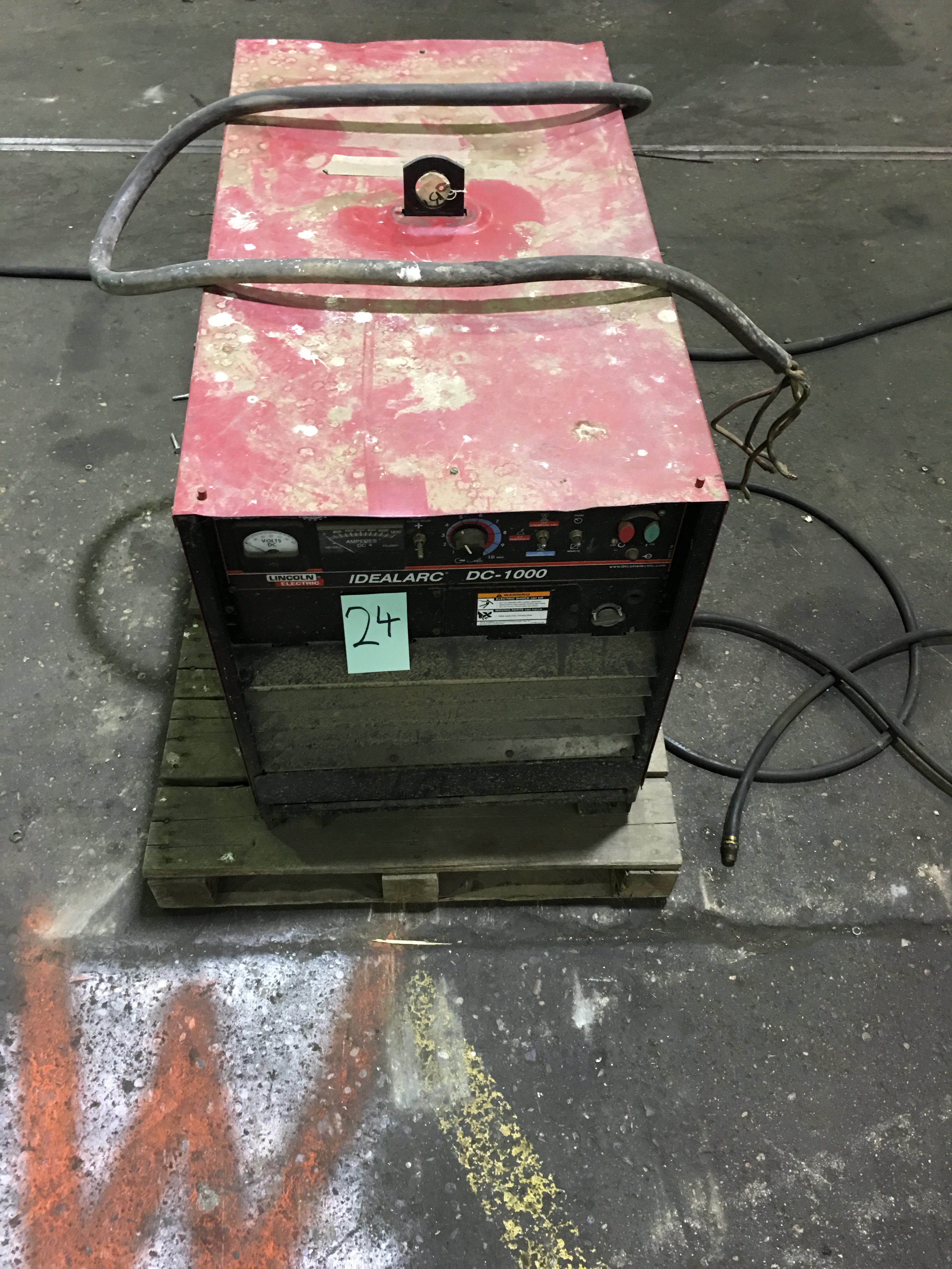 Lincoln Electric Idealarc Dc 1000 Constant Voltage Constant Current Dc Arc Welder 3 Ph 60 Hz Lincoln Electric Idealarc Dc 1000 Constant Voltage Constant Current Dc Arc Welder 3 Ph 60 Hz