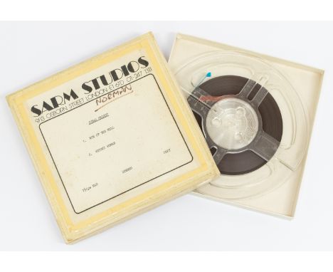 Judas Priest - Run of the Mill / Whisky Woman an original Reel to Reel Tape recording from Norman Hood ( Agent ) Sarm Studios