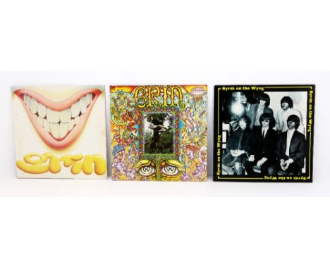 3 Boxes of Rock, Prog, Blues, Folk. American and UK artists. Collection of mostly LP records with a few 12 inch singles from 