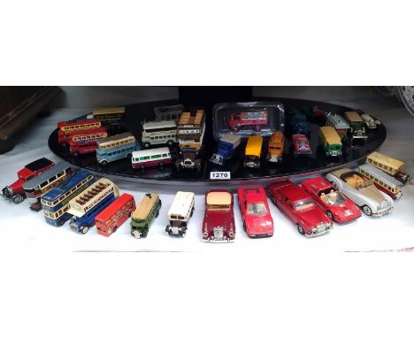 A quantity of loose unboxed diecast including Lledo, Matchbox and Corgi