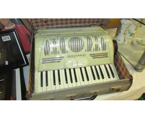 A good quality cased piano accordion. COLLECT ONLY,