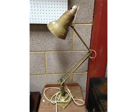 A Herbert Terry Angle poise lamp 
