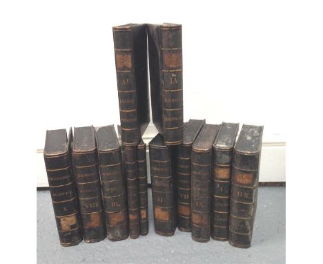 Victorian Ordnance survey tins in the form of books (12) 