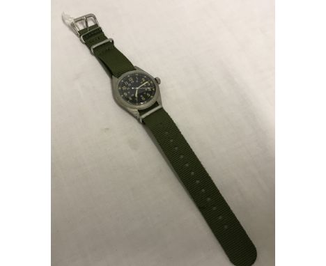 Vietnam War era manual winding US Army hack watch dated 1969. In working order. 