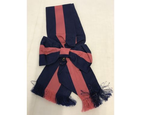 Grand Cross of St. Michael and St. George, GCMG, sash ribbon.  