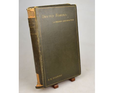 Halford Frederick M, 'Dry-fly Fishing in Theory and Practice', 25 stipple engraved plates, pub. Sampson Low, Marston, Searle 
