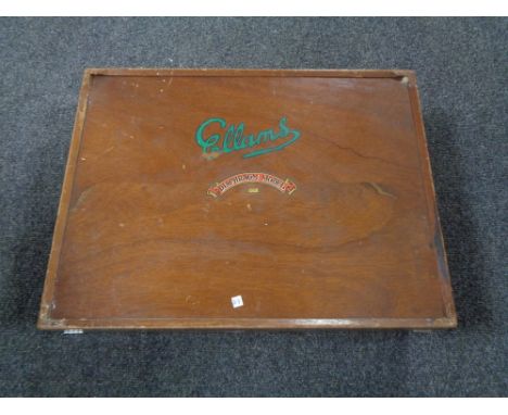 A vintage Ellams Diaphragm model No. 210 printer in original box 