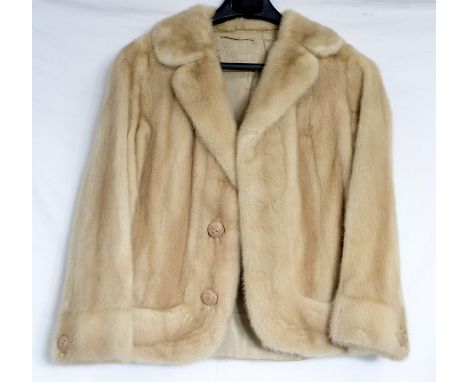 Vintage fur to include a long Ranch Mink with stand up collar, long Mink jacket and a blond Mink short jacketCondition Report
