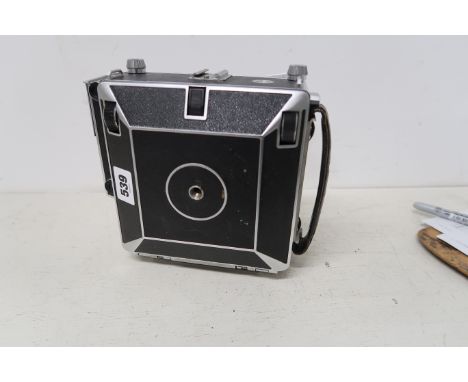 A Linhof camera with Xenar F4.5/150 lens.