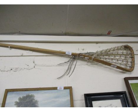 VINTAGE LACROSSE STICK, 44CM LONG