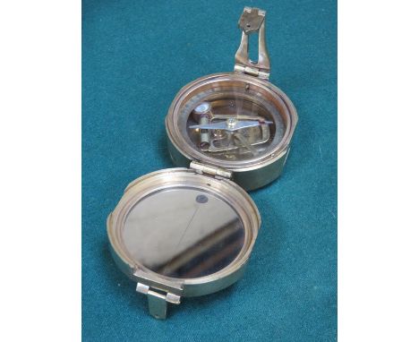 VINTAGE BRASS COMPASS BY STANLEY, LONDON