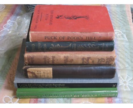 SMALL PARCEL OF VOLUMES, VARIOUS LITERATURE INCLUDING FIRST EDITION 'SUMMONED BY BELLS'