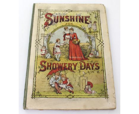 'Sunshine for Showery Days' second edition, illustrations by M. Walker, R. Taylor and R. Barnes, published by S W Partridge &