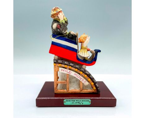 Part of the Day At The Fair Collection. Limited issue 732. Hand painted porcelain figure. Depicting Emmett the clown and two 