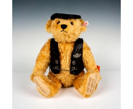 Awesome limited edition Harley Davidson Bear made by the Steiff Company to commemorate the 100th anniversary of America's ico