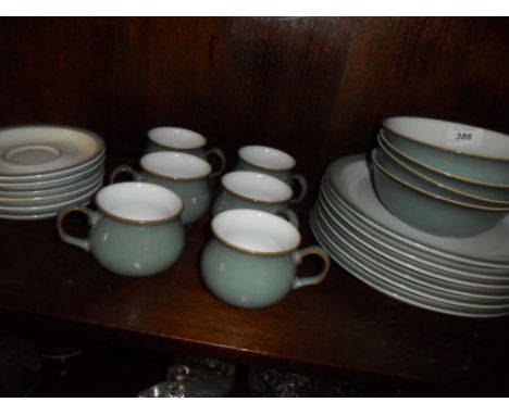 22 PIECE DENBY TEA SET