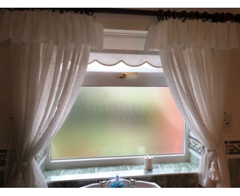 PAIR OF CURTAINS  118cm x 118cm