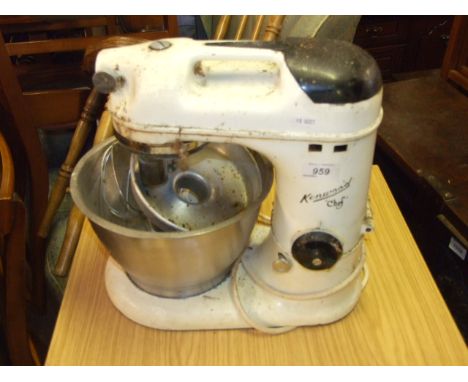 VINTAGE KENWOOD CHEF SOLD AS COLLECTORS DISPLAY ITEM WIRING CUT OFF