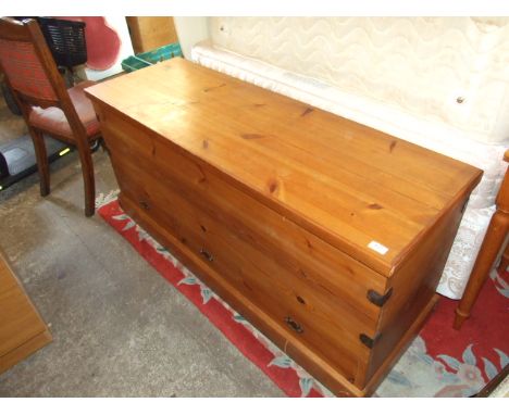 LARGE PINE TRUNK