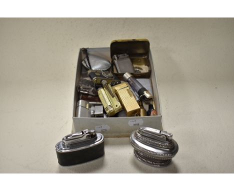 A collection of vintage lighters, to include desk top, novelty examples, including miniature Japanese Prince lighter.
