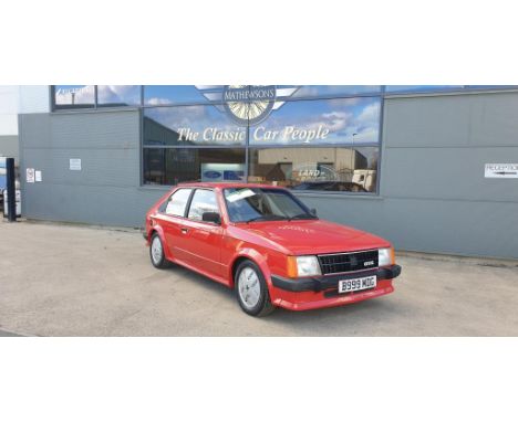 1984 Vauxhall Astra GTE MK1Please visit our catalogue on our website: https://mathewsons.co.uk/auctions/17049-friday-23rd-sat