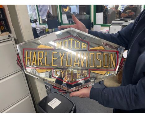 Harley Davidson MirrorPlease visit our catalogue on our website: https://mathewsons.co.uk/auctions/17049-friday-23rd-saturday