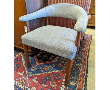 A Danish 'Ring' chair in the style of Grete Jalk