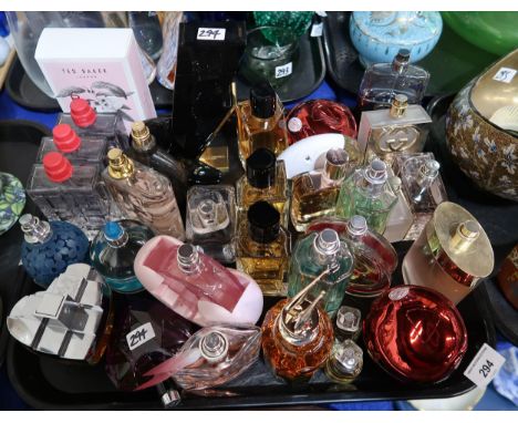 A collection of ladies perfumes some testers including Michael Kors, Yardley, DKNY, Boss, Carolina Herrera, Miss Dior etc Con