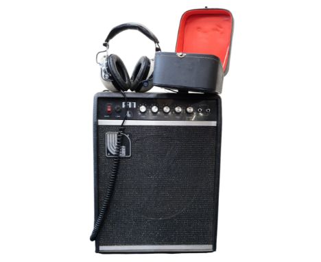 A Pioneer SE-50 2 way Stereo headphones with case and a Laney Pan amp, model no. 38X032 Condition Report:Available upon reque