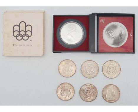 ELIZABETH II (1952-2022) CANADA 1976 OLYMPICS MONTREAL Commemorative Issue Obverse Bust of Queen Elizabeth II, as at 37 years