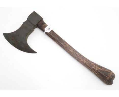 Sleepy Hollow (1999) - a replica Horseman's (Ray Park) axe, with heavy cast metal head and moulded shaft, by Factory X, dated