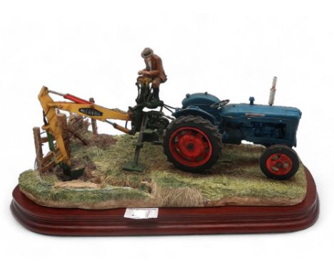 A Border Fine Art limited edition model A Day's Work Ditching, sculpted by Ray Ayres, no 1587/2003, with certificate Conditio