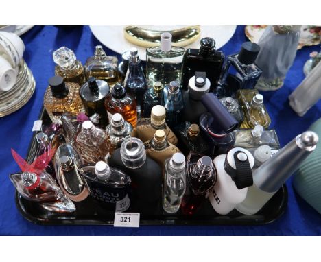 A collection of perfume and aftershave, some testers including Issey Miyake, Paul Smith, Hugo Boss, Joop, Valentino etc Condi