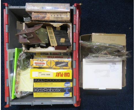 Assorted model kits, including Tri-ang and Tamiya examples Condition Report:Available upon request