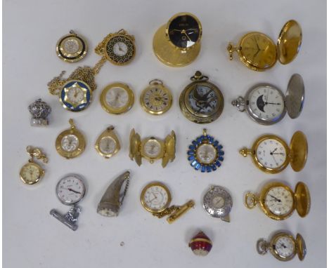 Twenty various ladies modern open face and other timepieces: to include Rotary, Burcana, Solora and Mentor 