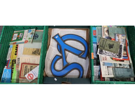 CYS - Child and Youth Services perspex blue and grey letters, The United States Army that Supports Army Families, box of Corg