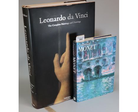 Frank Zollner, Leonardi Da Vinci, the 'Complete Painting and Drawings' hardback book, together with Vanessa Potts, 'Essential