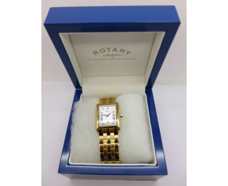 A Rotary wristwatch with extra long strap