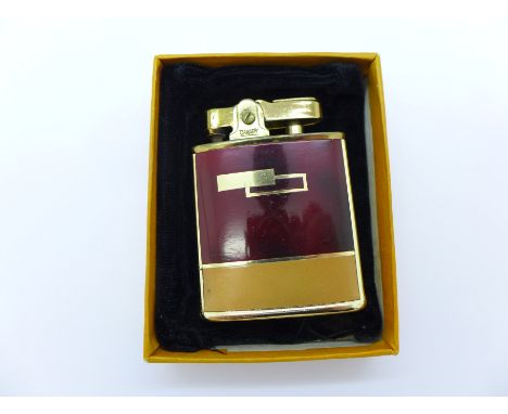 A Canary singing lighter, boxed