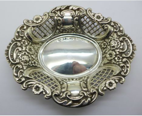 A Mappin &amp; Webb pierced dish