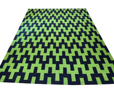 JONATHAN ADLER FLATWEAVE CARPET, 317cm x 246cm. 