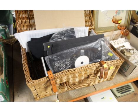 Picnic hamper, printer parts
