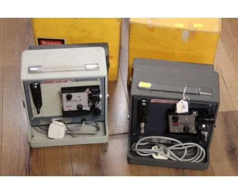 Kodak Instamatic M55L media projector and Brownie 8 movie projector 