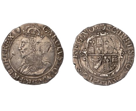 Die Engraver’s Error   Charles I (1625-1649), Tower mint, Shilling, Gp D, type 3.1, mm. harp, bust 3, r in king’s name double
