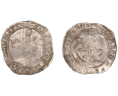 Error in King’s Name   Charles I (1625-1649), Tower mint (under Parliament), Halfcrown, Gp III, type 3a3, mm. (R), late third