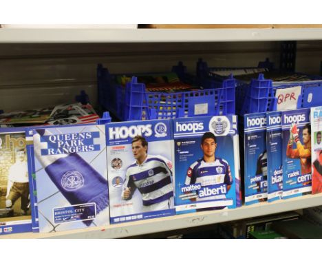 Football Programmes - a collection of 1000+ London club homes, many different clubs, to include Tottenham H, Brentford, QPR e