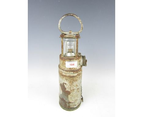 An Admiralty pattern 8115 lantern