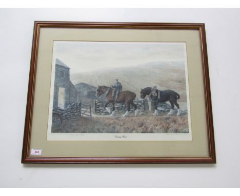 A Border Fine Arts limited edition signed print by Andrea Hellyar entitled Coming Home