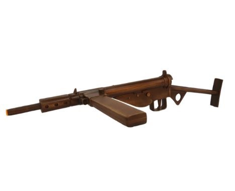 The Sten Mk III, often simply referred to as the Sten gun, was a British submachine gun used during World War II and the post